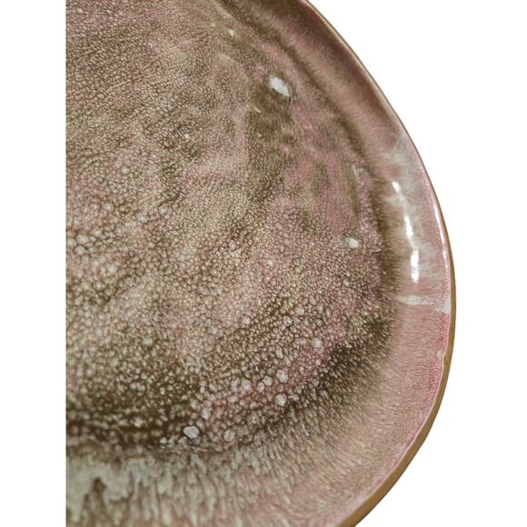 Hammat Original‎ 344 Signed Pottery Glossy Brown with red undertone Glaze - Picture 5 of 6